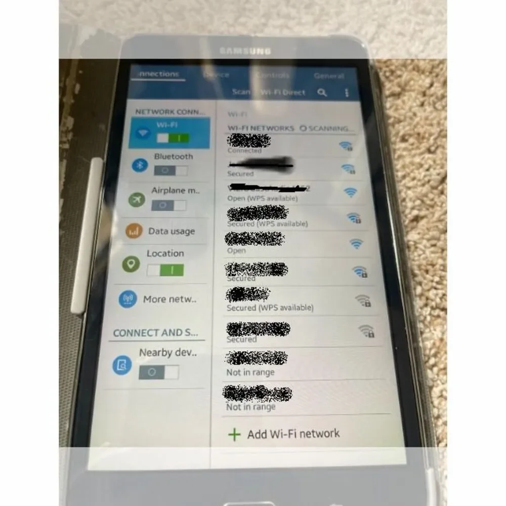 Samsung model number